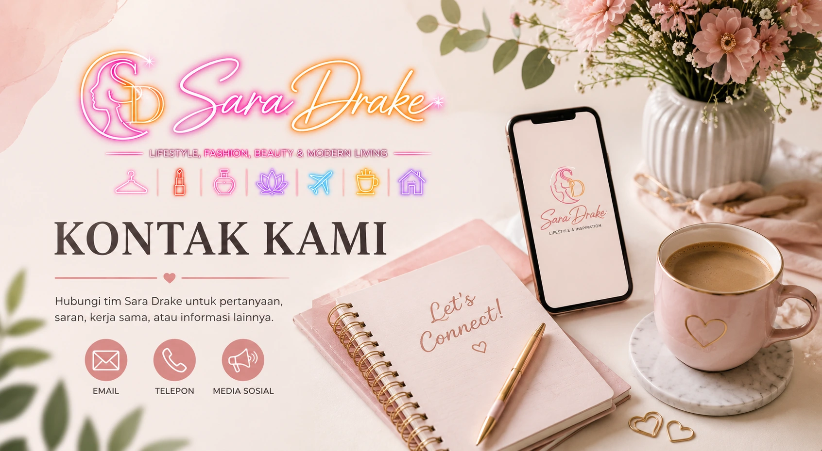 Kontak Sara Drake