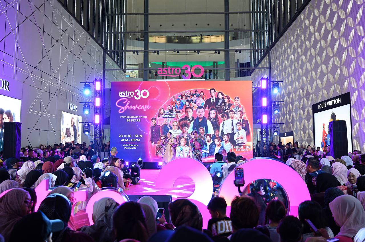 astro 30 showcase - ilustrasi berita Astro 30 Showcase raikan 30 tahun dengan 'Terima Kasih Malaysia' di Pavilion KL