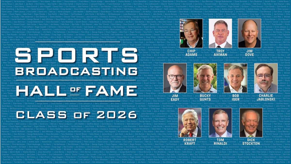 bob iger - ilustrasi berita Bob Iger, Troy Aikman, dan Jim Dove Masuk Sports Broadcasting Hall of Fame Kelas 2026