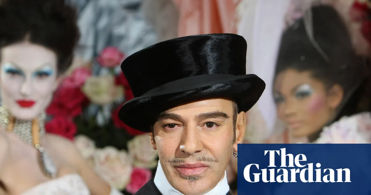 john galliano - ilustrasi berita Pembatalan Penghormatan Met untuk John Galliano Gegerkan Dunia Mode