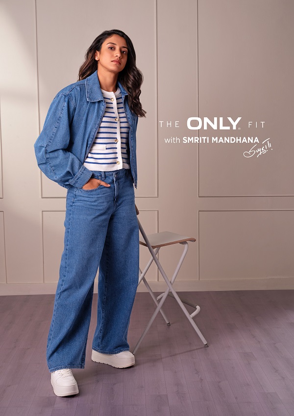 smriti mandhana - ilustrasi berita ONLY India Gandeng Smriti Mandhana untuk Kampanye Denim Musim Gugur 2026
